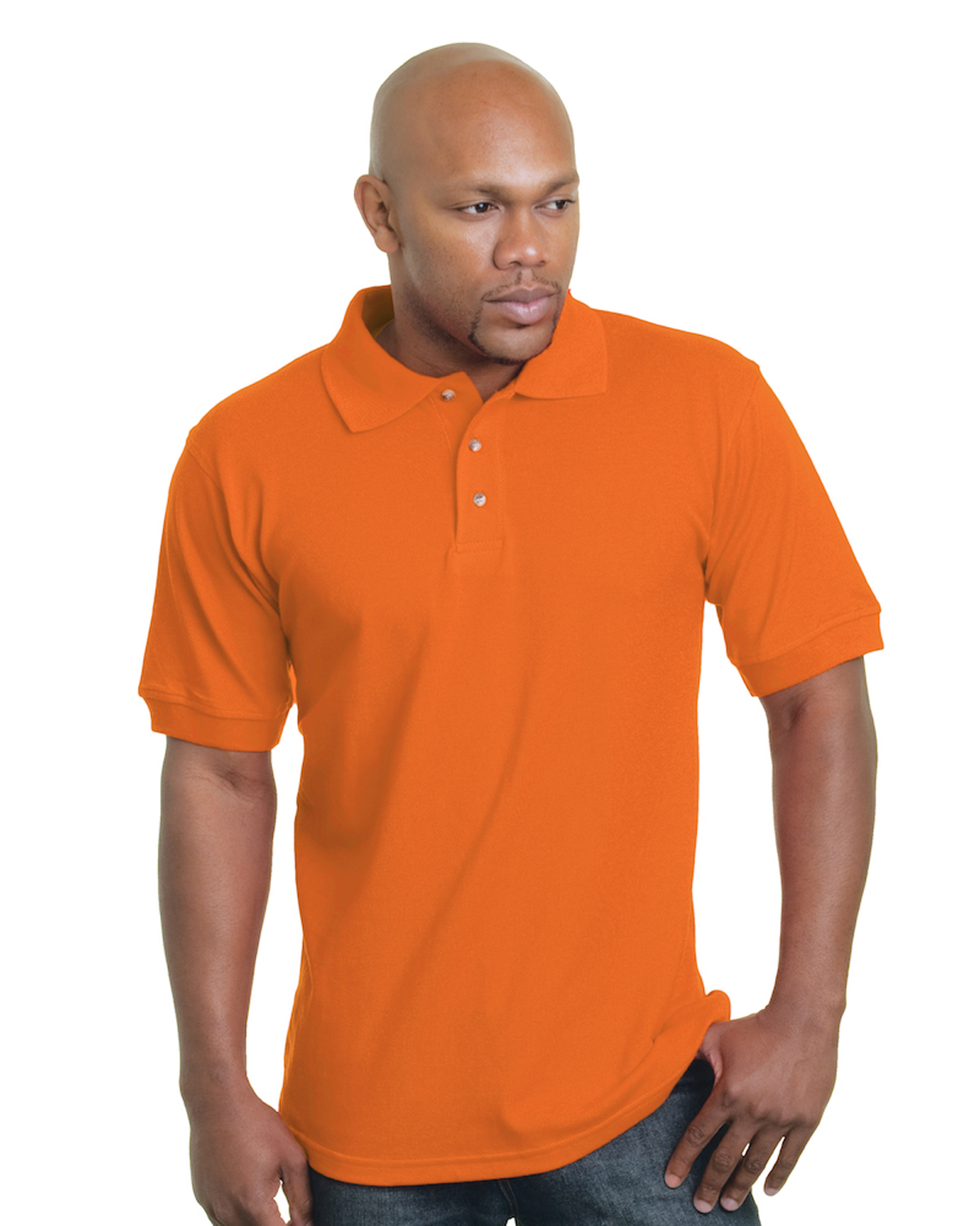 Bayside BA1000 Adult 6.1 oz. Cotton Piqu Polo