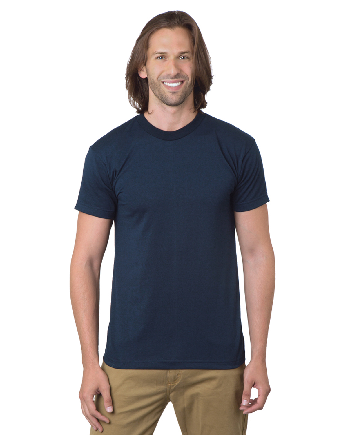 Bayside BA1701 Adult 5.4 oz. 50/50 T-Shirt