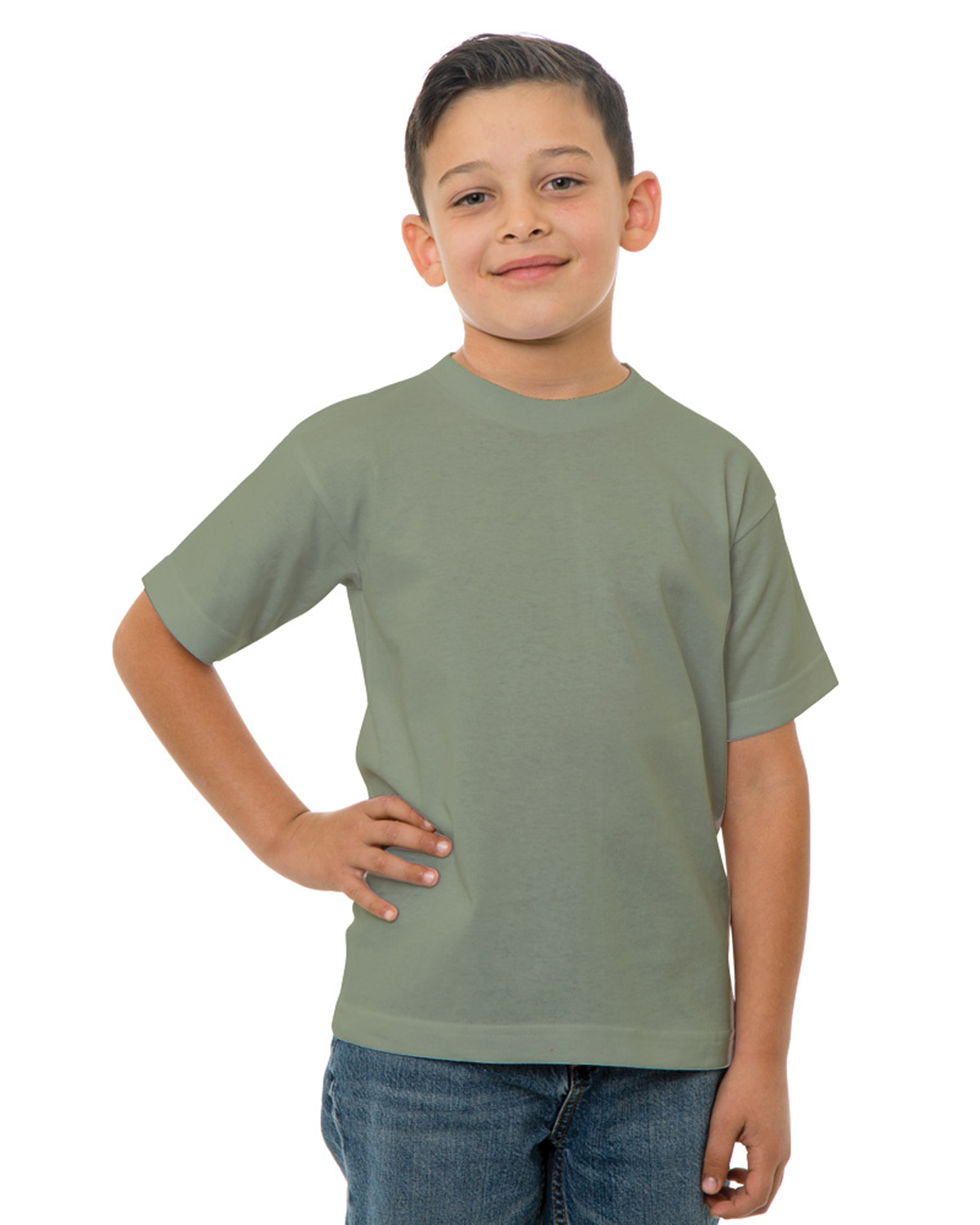 Bayside BA4100 Youth 6.1 oz. 100 % Cotton T-Shirt
