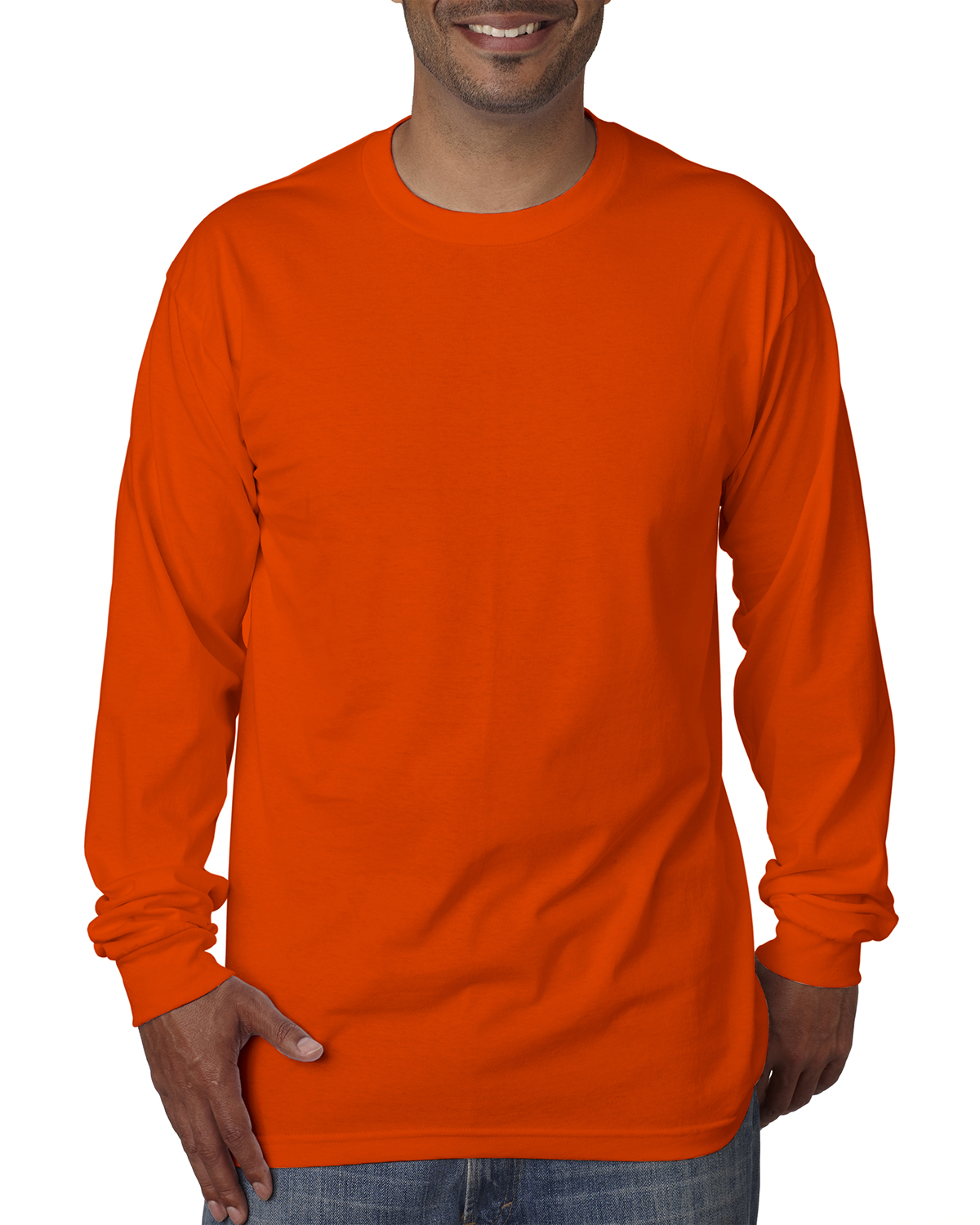 Bayside BA5060 Adult Long-Sleeve T-Shirt