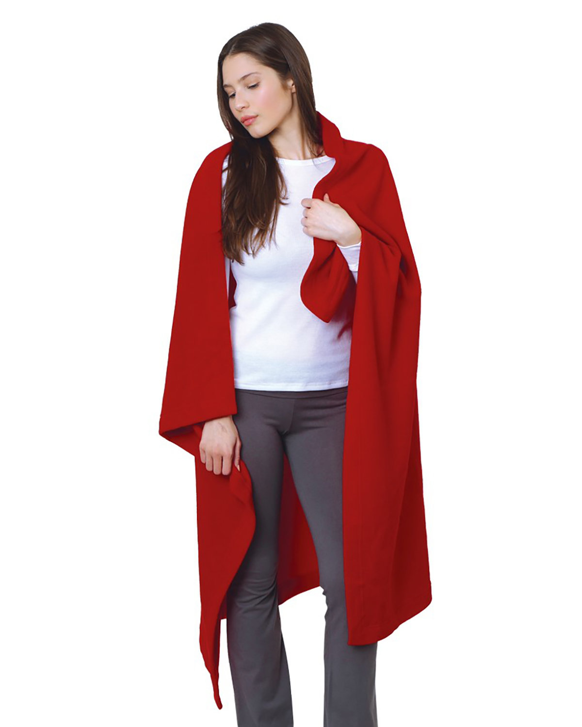 Bayside BA9000 Polyester Stadium Fleece Blanket