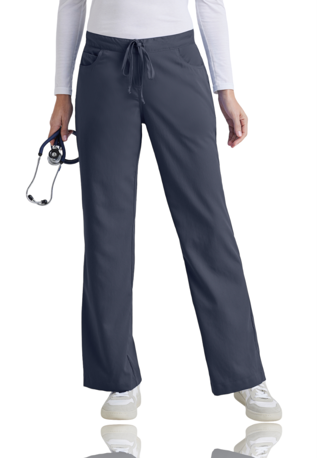 Grey's Anatomy 4232 Women's Five-Pocket Flared Leg Riley Scrub Pant