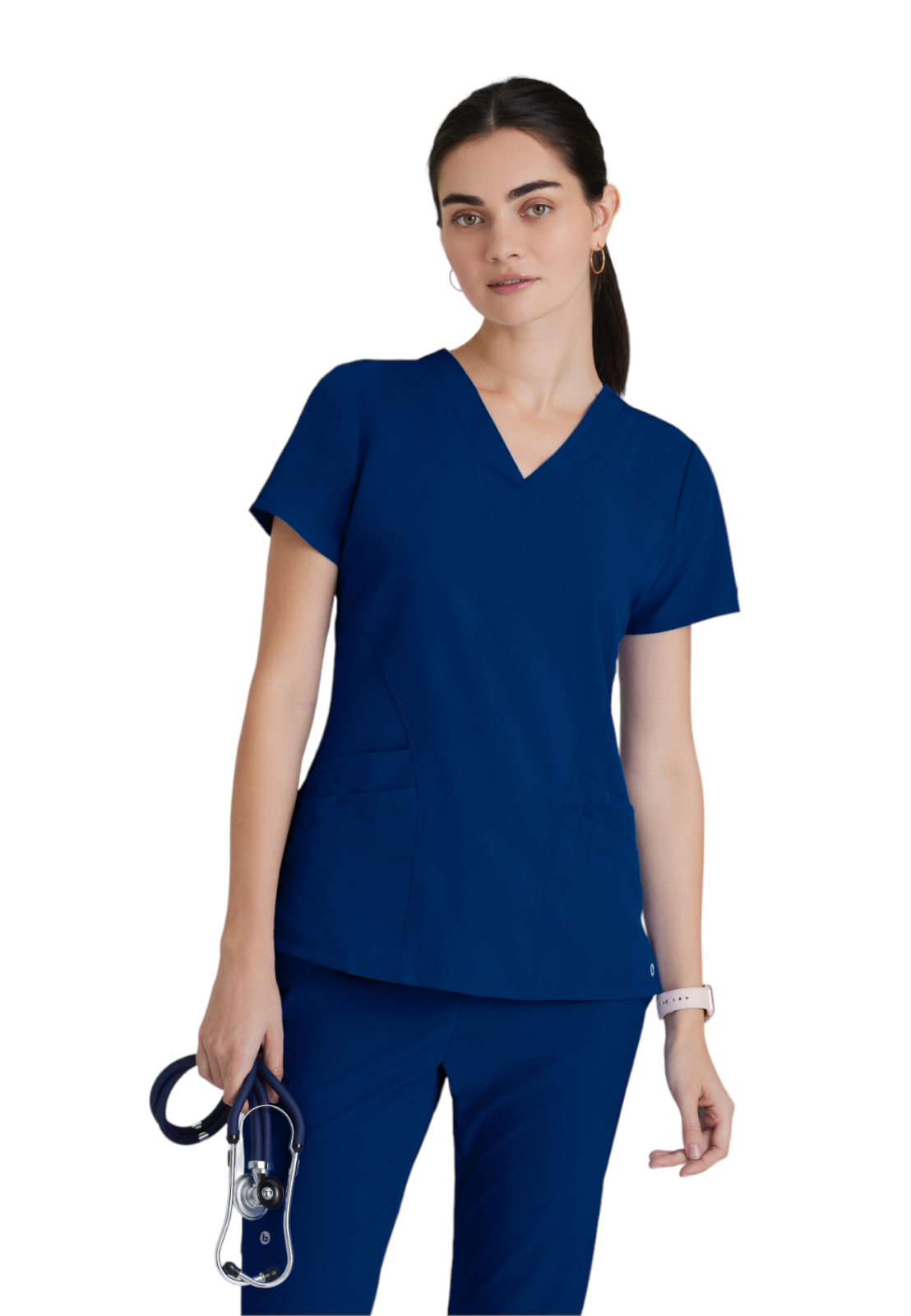 Barco 5106 Women's Five-Pocket V-Neck Pulse Scrub Top