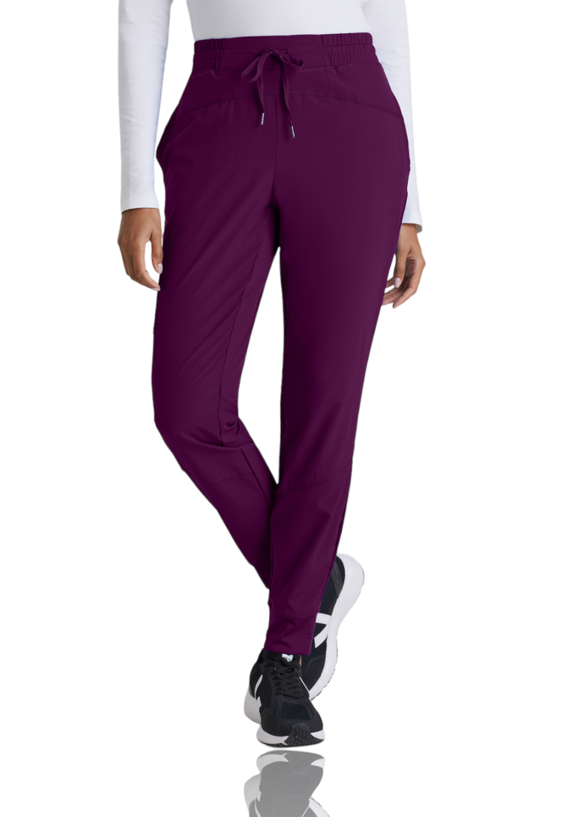Barco BOP513 Women's Three-Pocket Mid-Rise Boost Jogger Scrub Pant