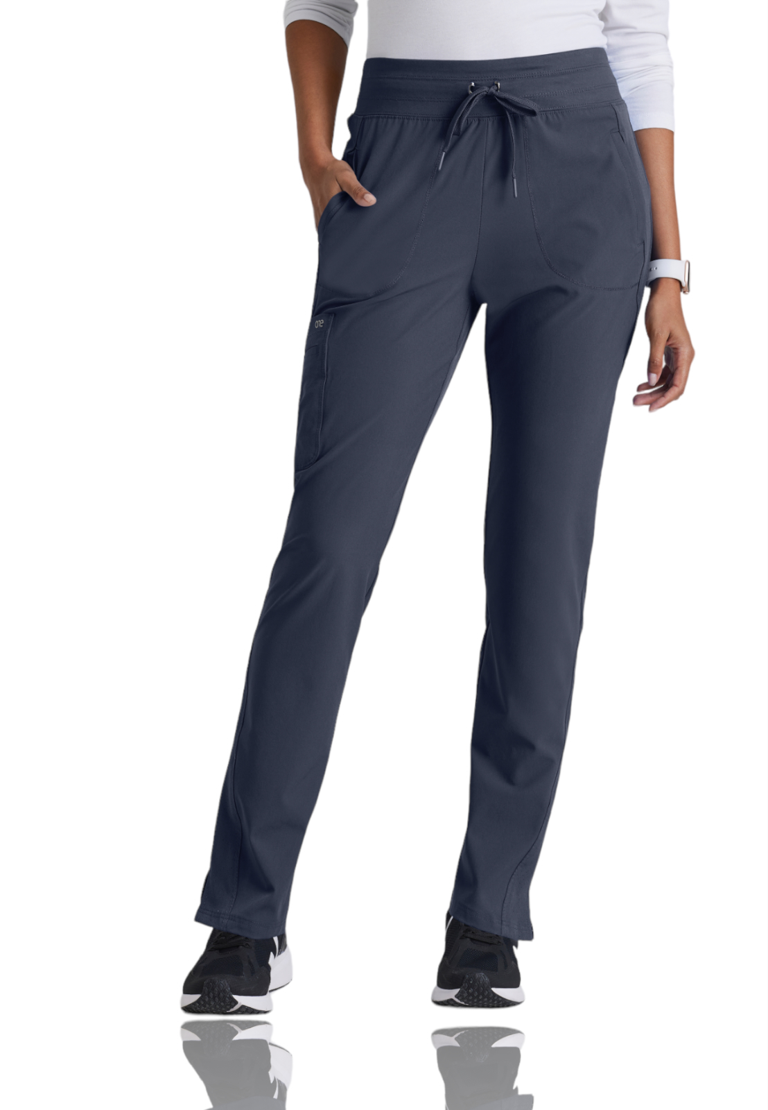 Barco BOP597 Women's Five-Pocket Tapered Leg Uplift Scrub Pant
