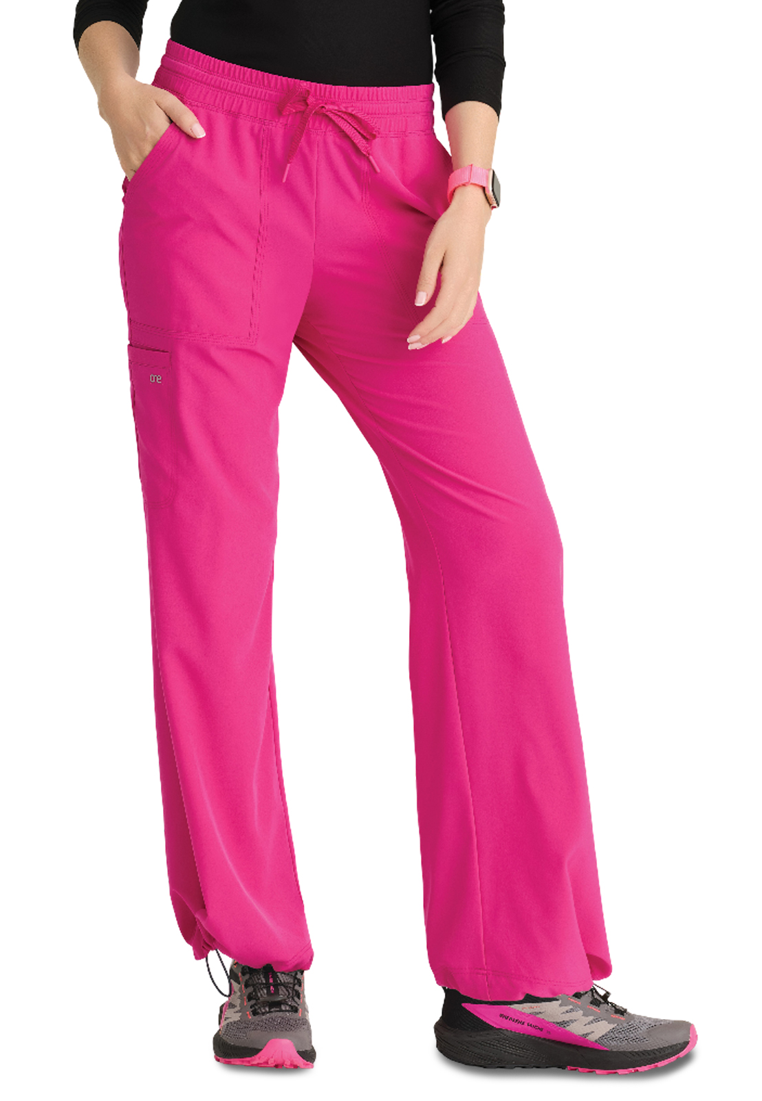 Barco BOP703 Women's Six-Pocket Bungee Hem Bounce Scrub Pant