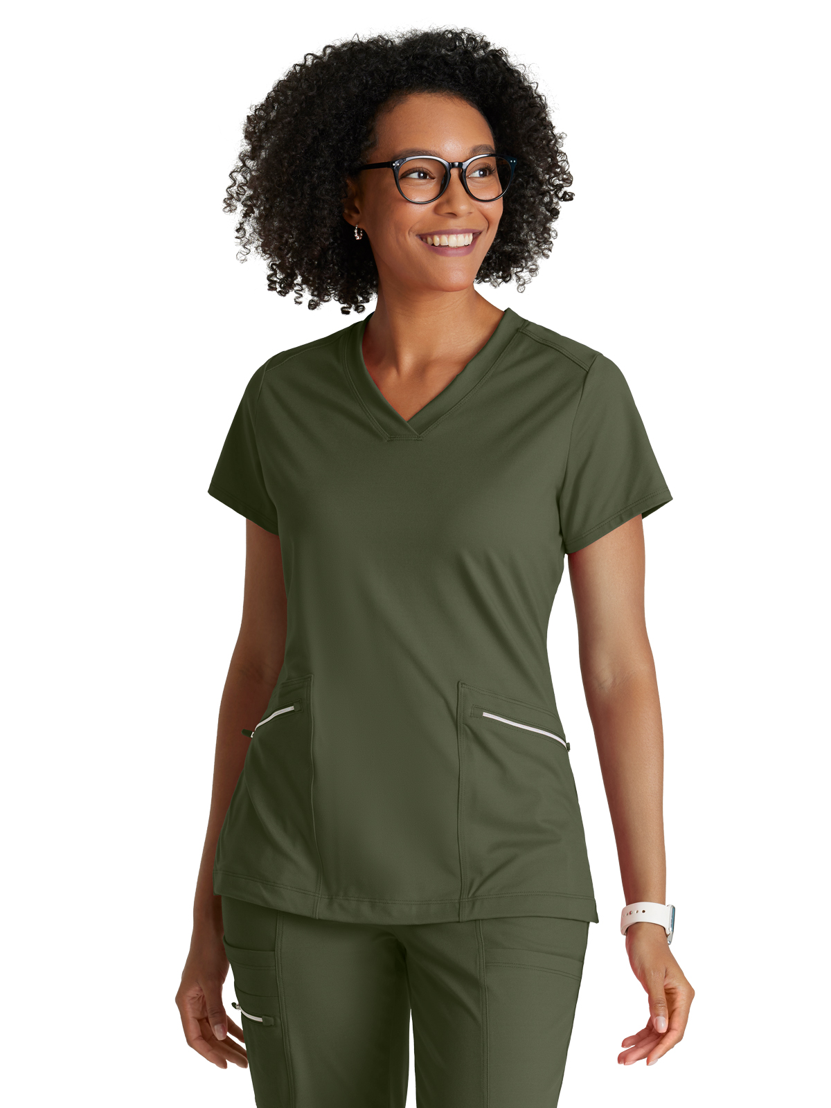 Barco BOT209 Women's Two-Pocket V-Neck Victory Scrub Top
