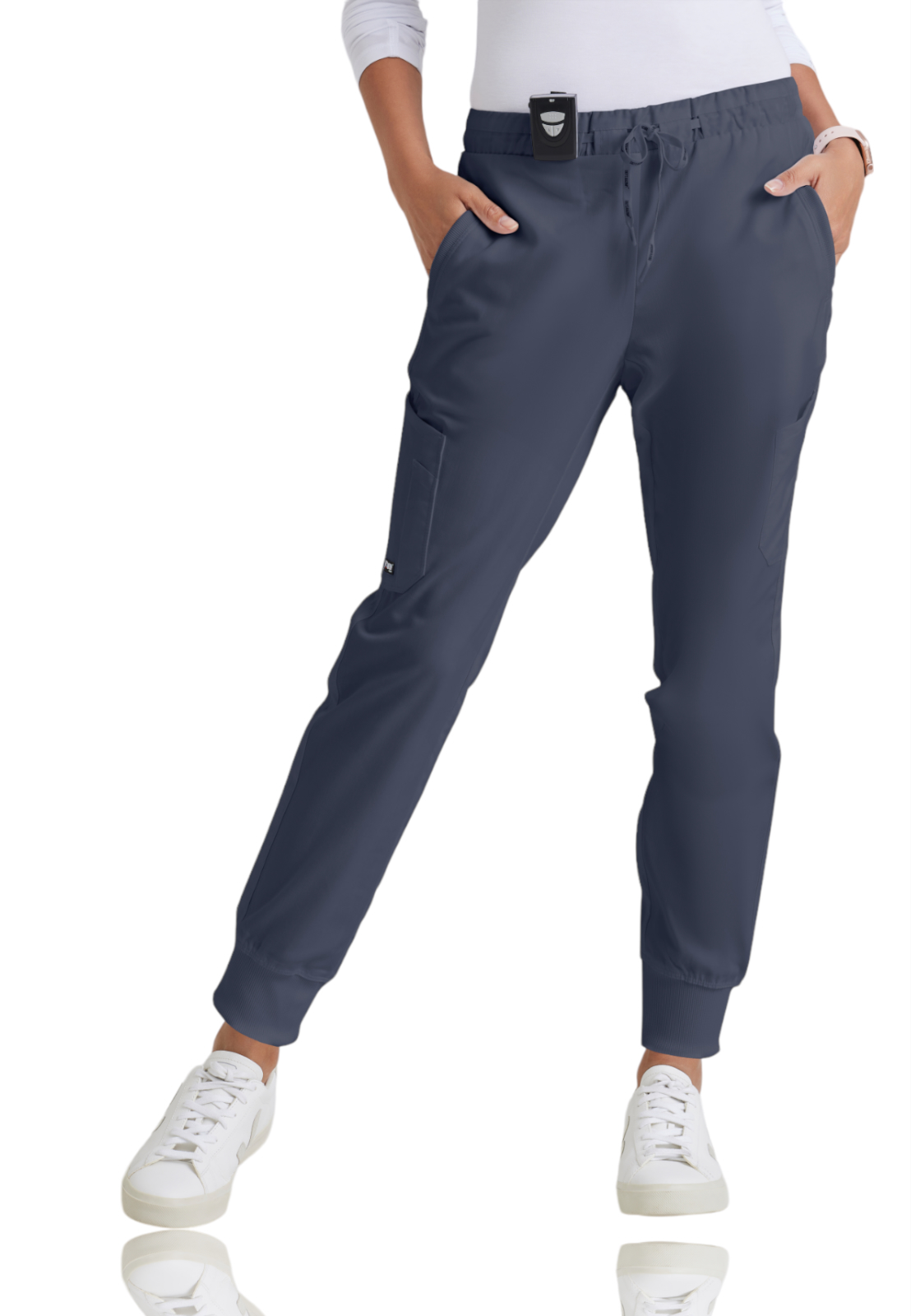 Grey's Anatomy GRP534 Women's Five-Pocket Mid-Rise Kira Jogger Scrub Pant