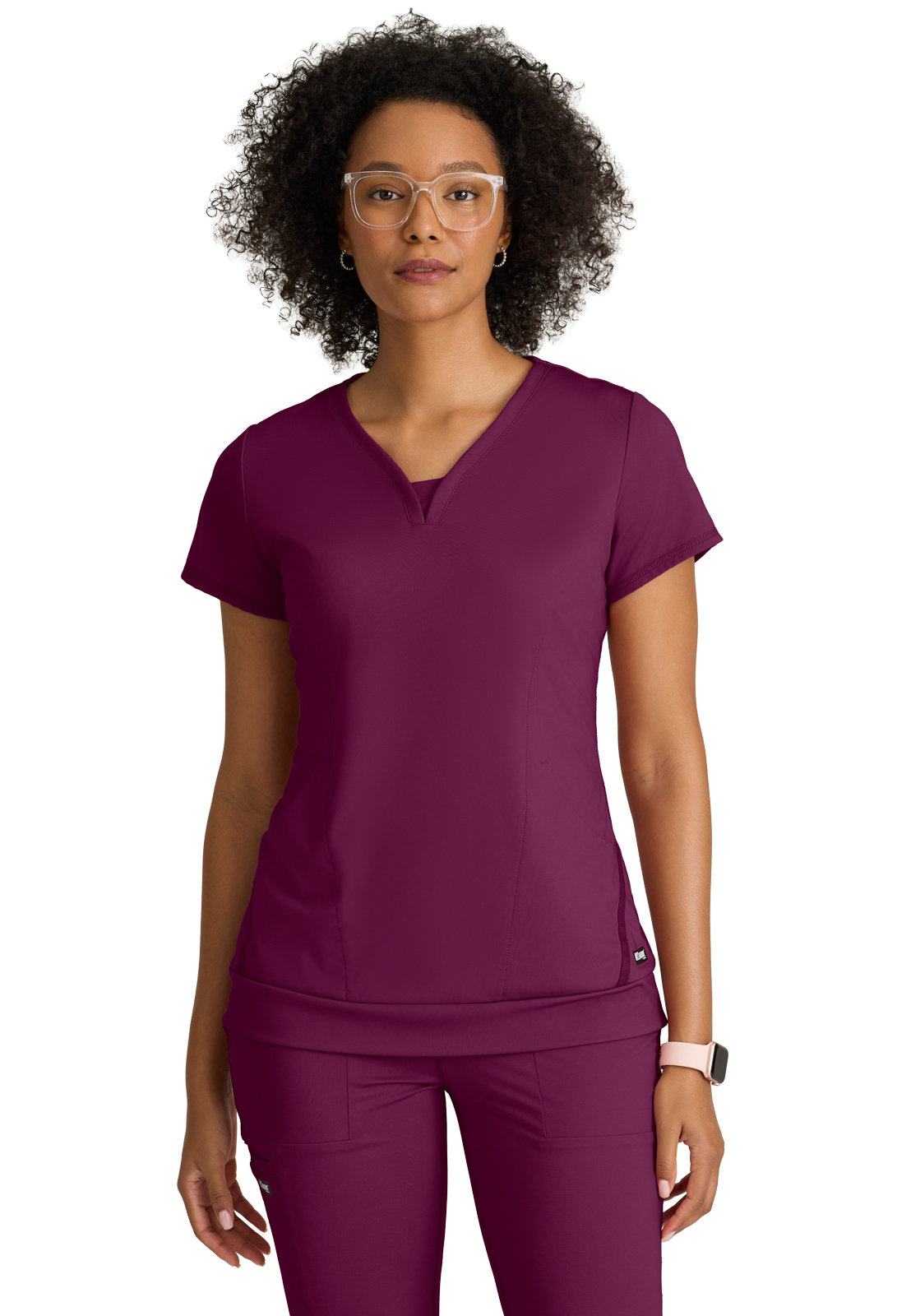 Grey's Anatomy GRST250 Women's Two-Pocket V-Neck Motivate Scrub Top
