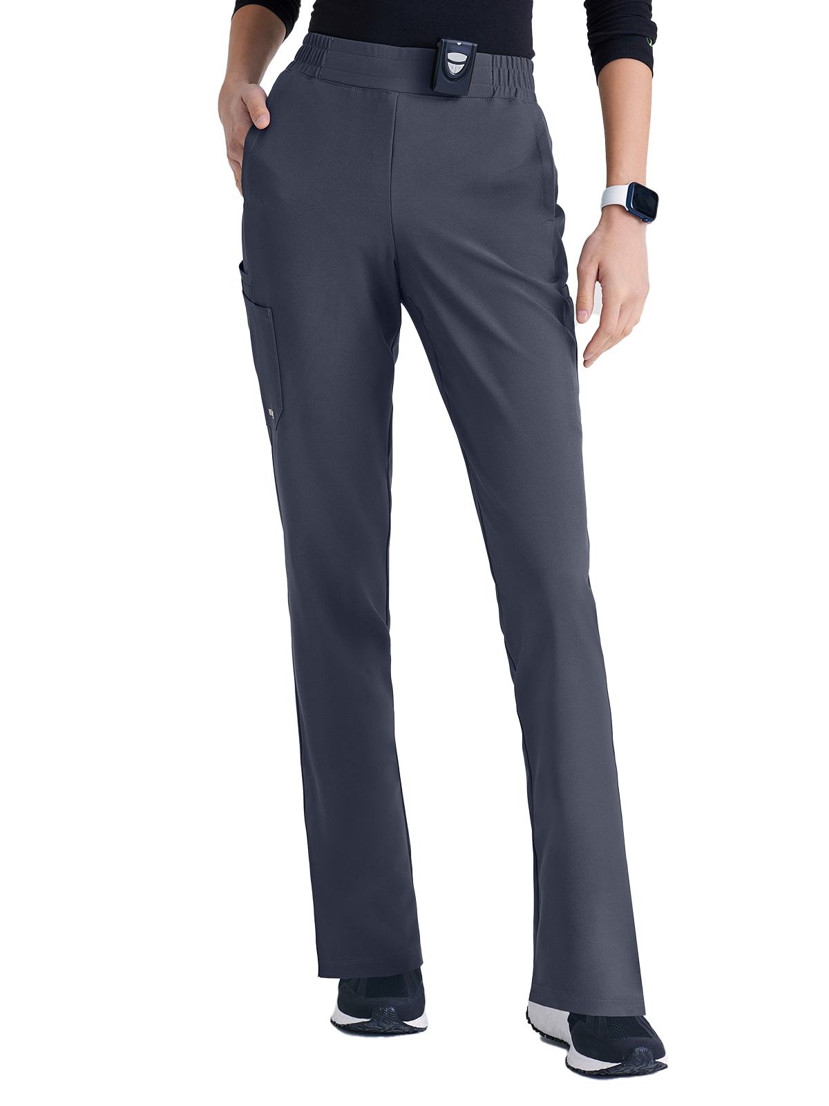 Grey's Anatomy GSSP627 Women's Six-Pocket Tapered Leg Cosmo Scrub Pant