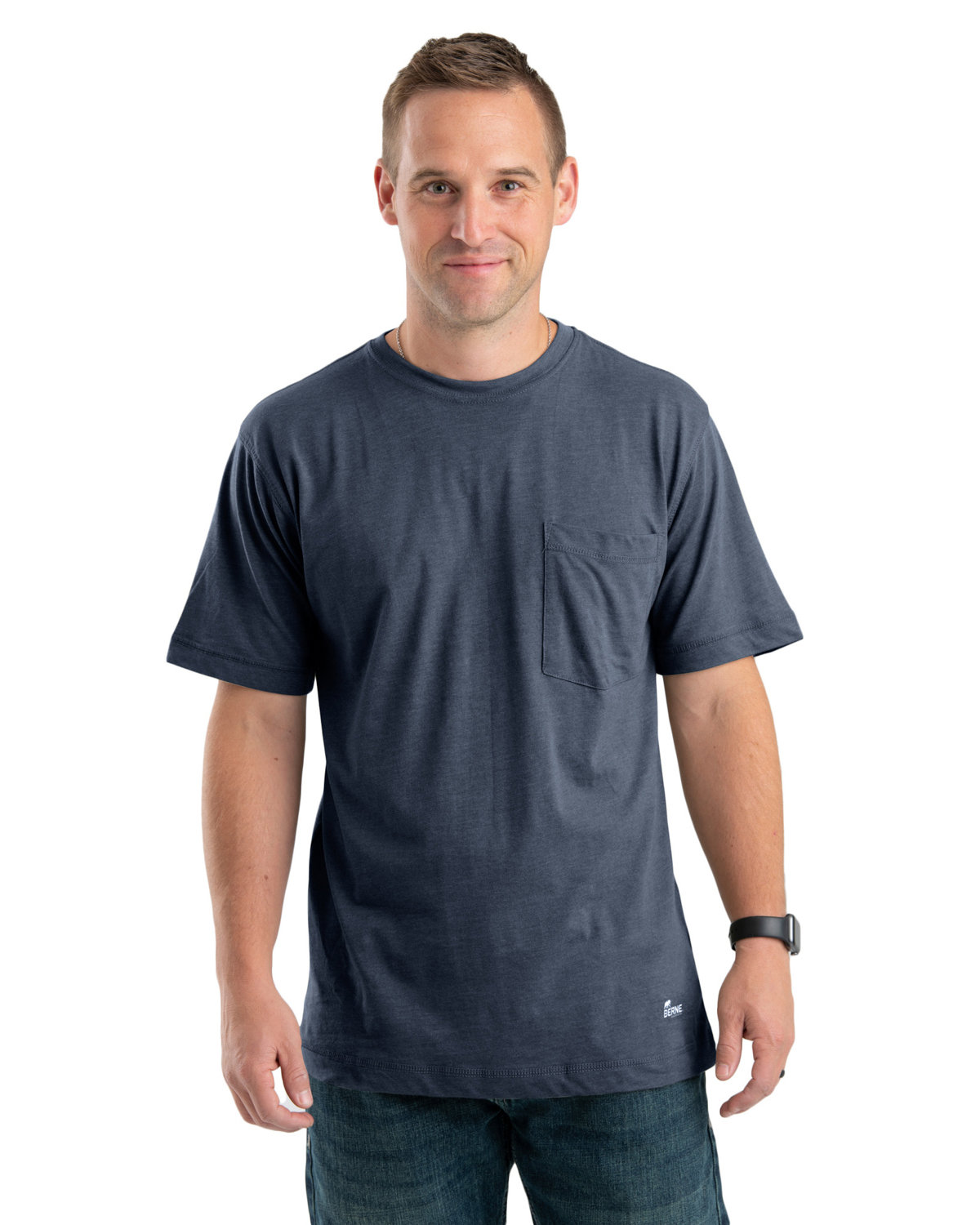 Berne BSM38T Men's Tall Lightweight Performance T-Shirt