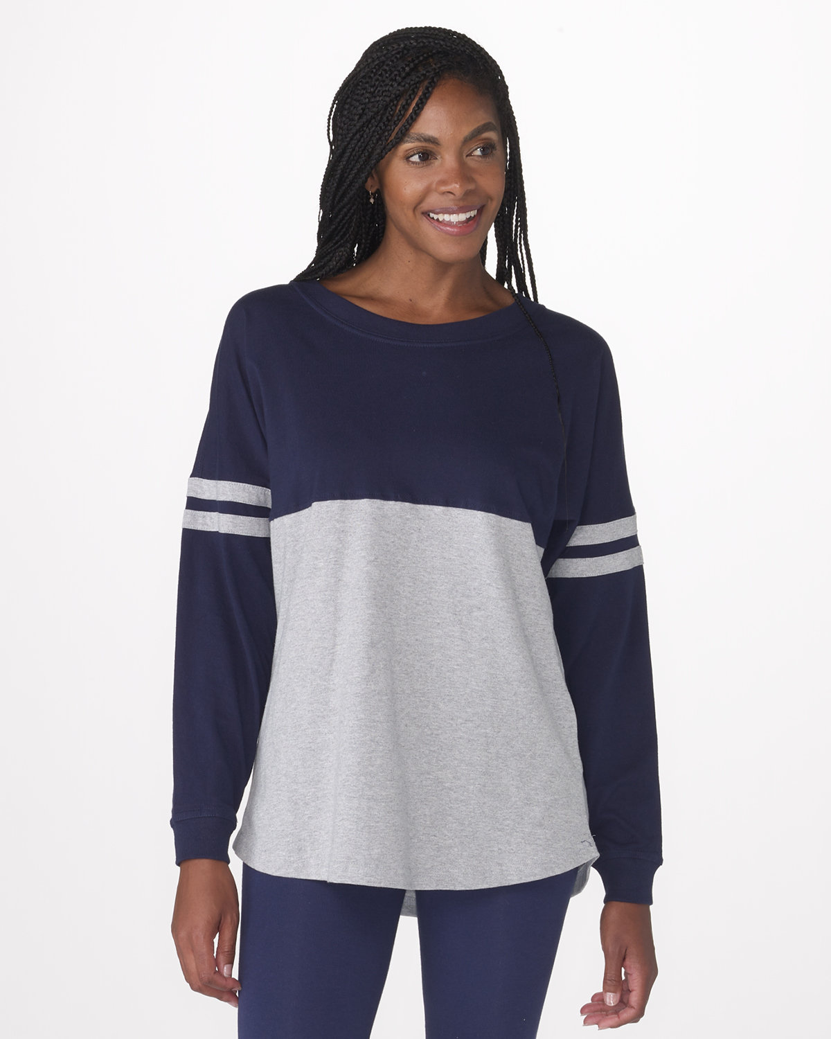 Boxercraft BW3514 Women's Oversized Pom Jersey Fleece