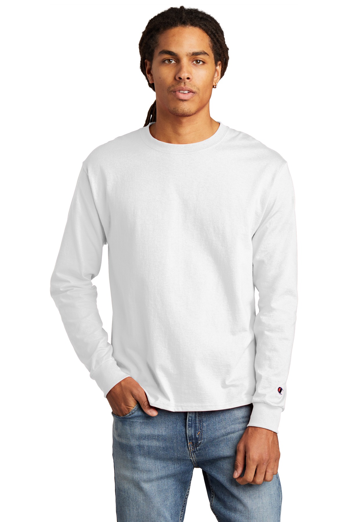 Champion CC8C Heritage 5.2-Oz. Jersey Long Sleeve Tee