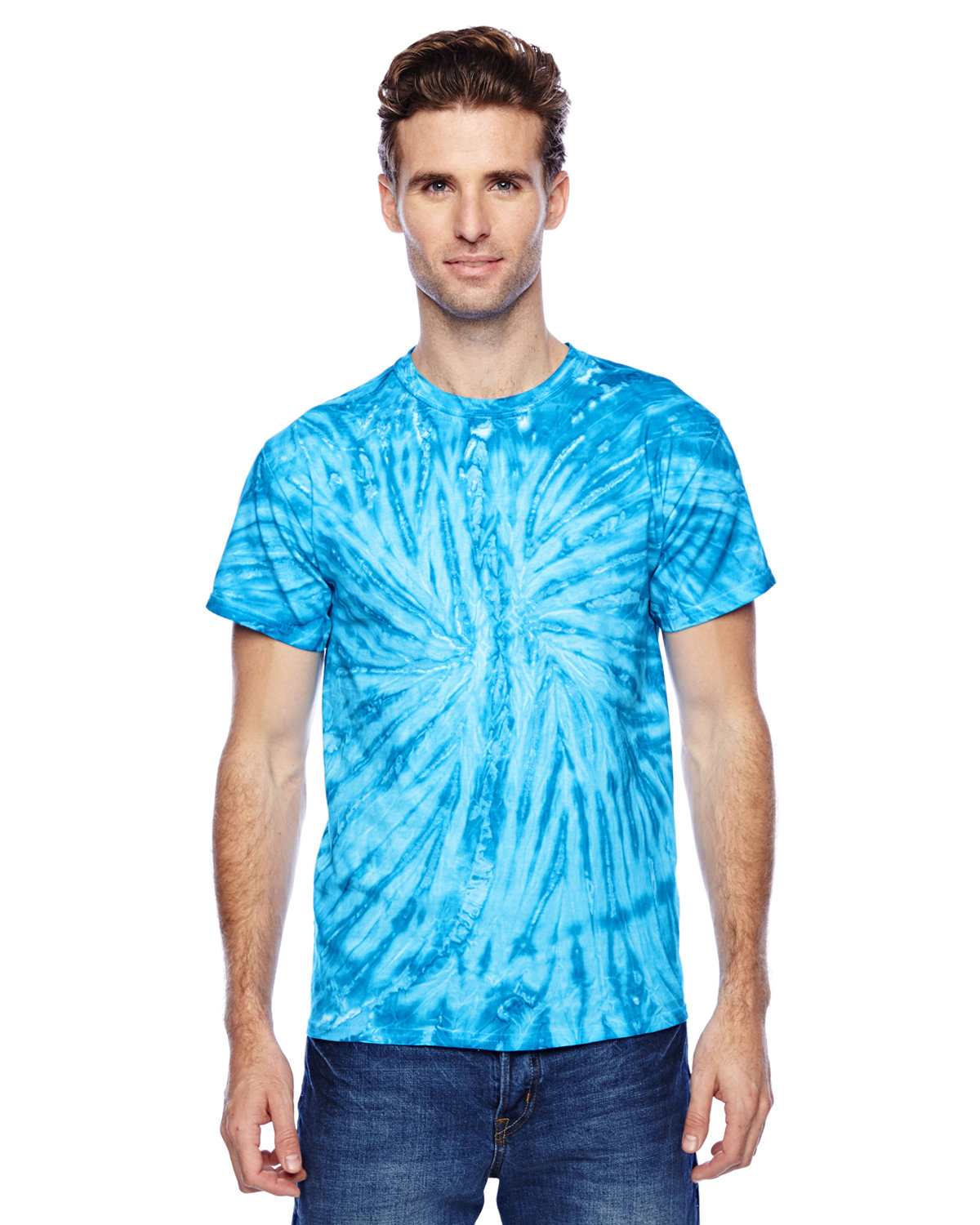 Tie-Dye CD110 Adult 5.4 oz. 100% Cotton Twist Tie-Dyed T-Shirt
