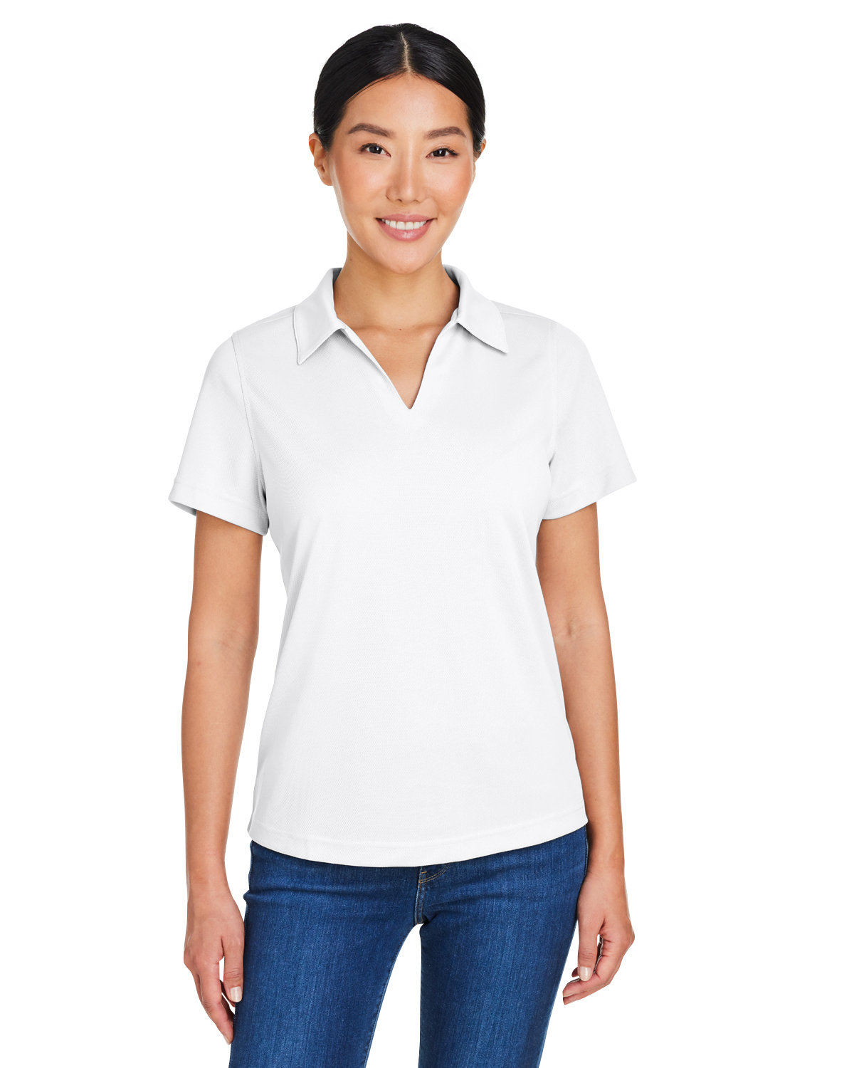 CORE365 CE104W Women's Market Snag Protect Mesh Polo