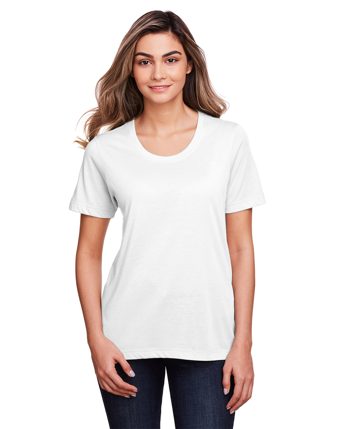 CORE365 CE111W Women's Fusion ChromaSoft Performance T-Shirt