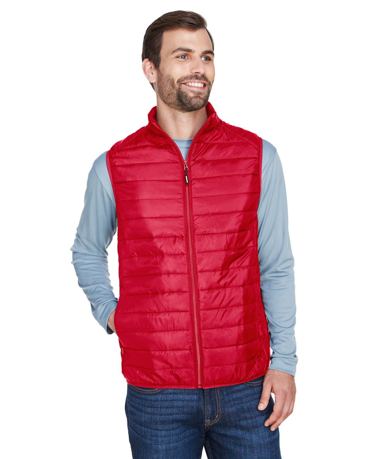 CORE365 CE702 Men's Prevail Packable Puffer Vest