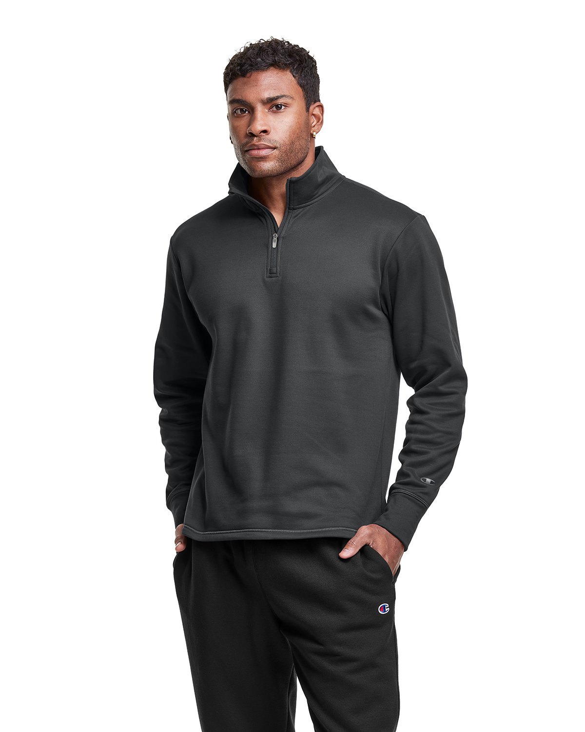 Champion CHP190 Unisex Gameday Quarter-Zip Sweatshirt