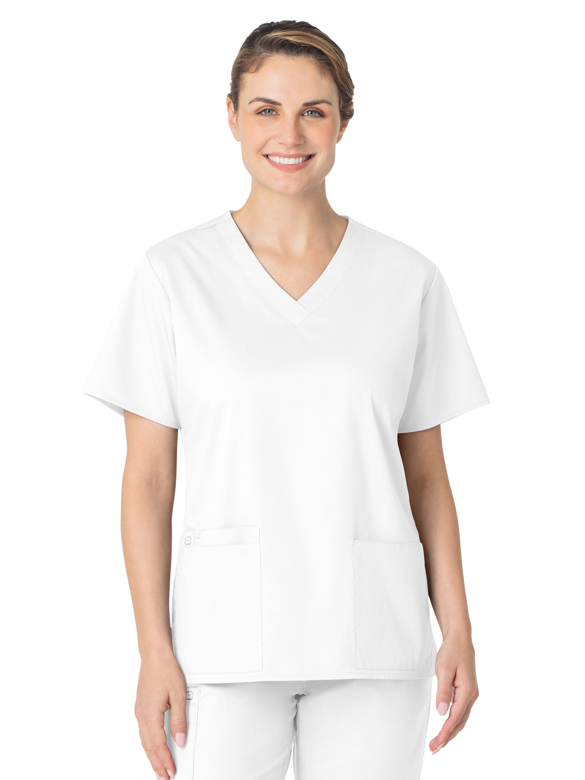 Wink 101 Women's Four-Pocket V-Neck Top