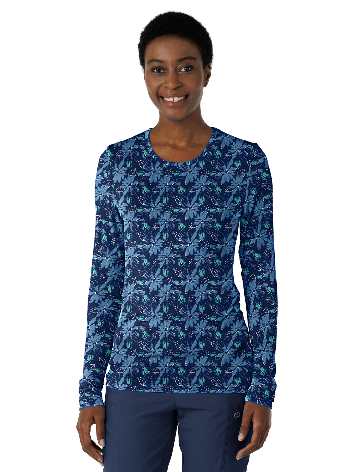 Wink 2409 Women's Silky Underscrub Tee