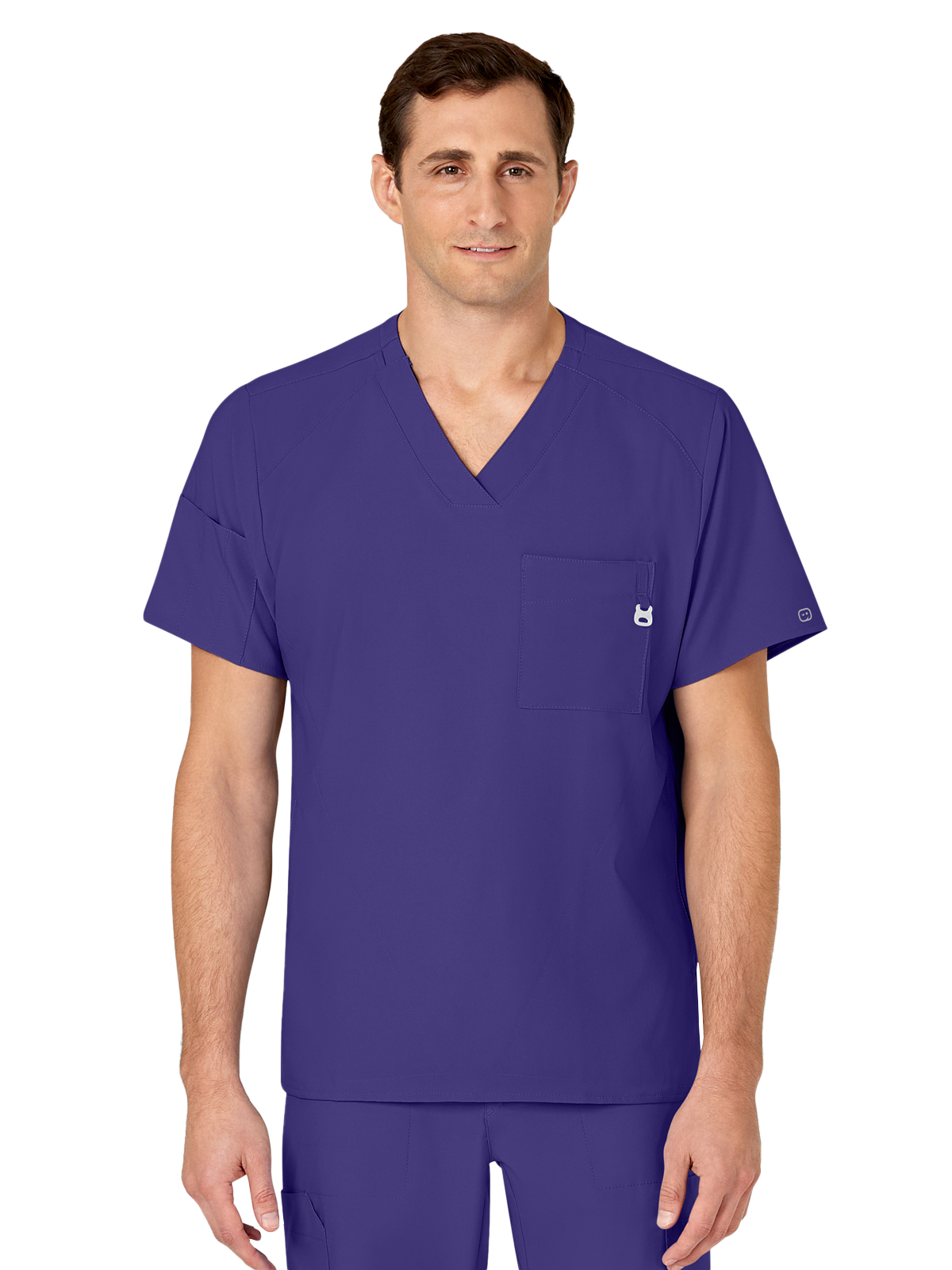 Wink 6355 Men's Six-Pocket V-Neck Top