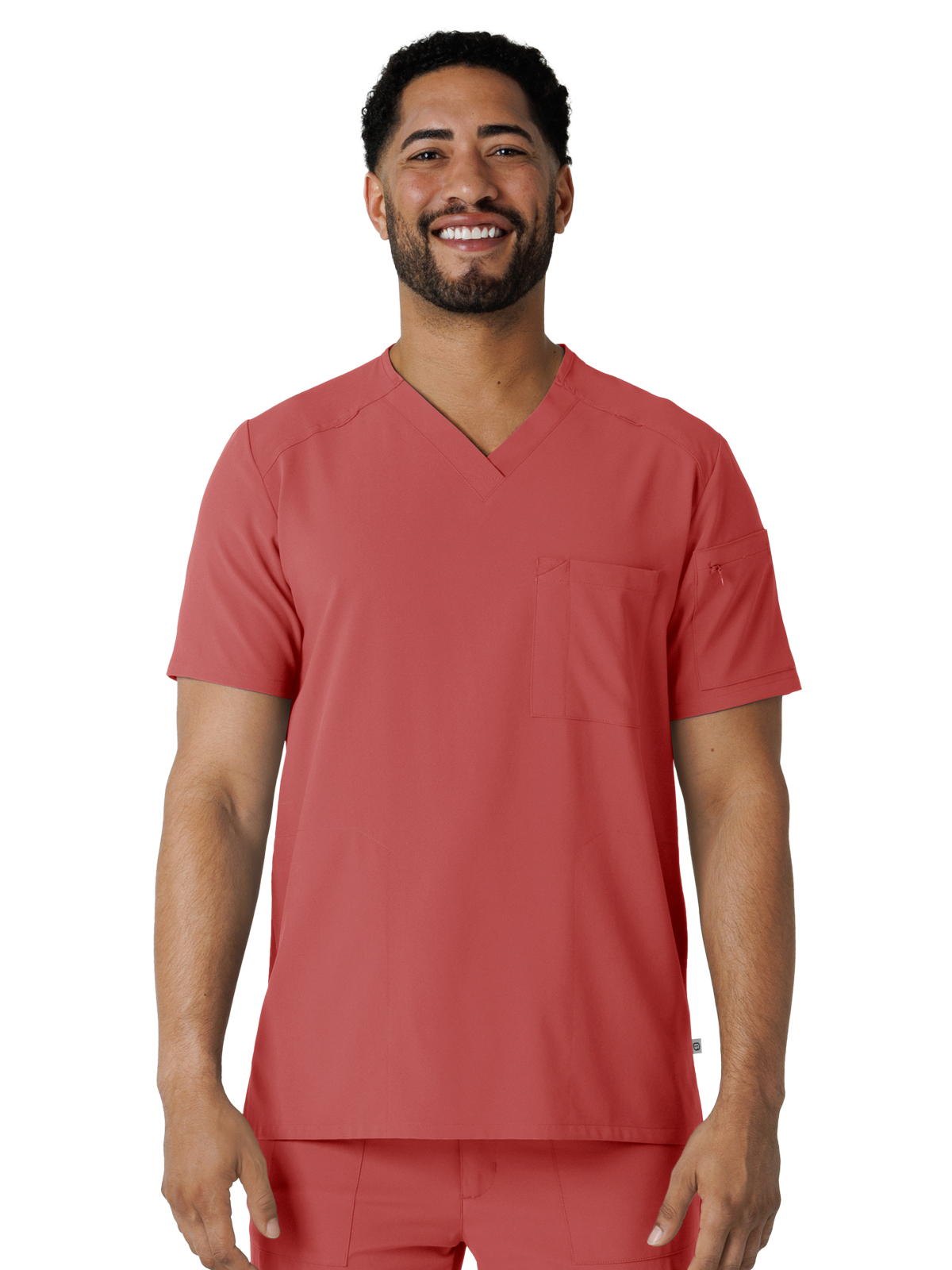 Wink 6834 Men's V-Neck Five-Pocket Top