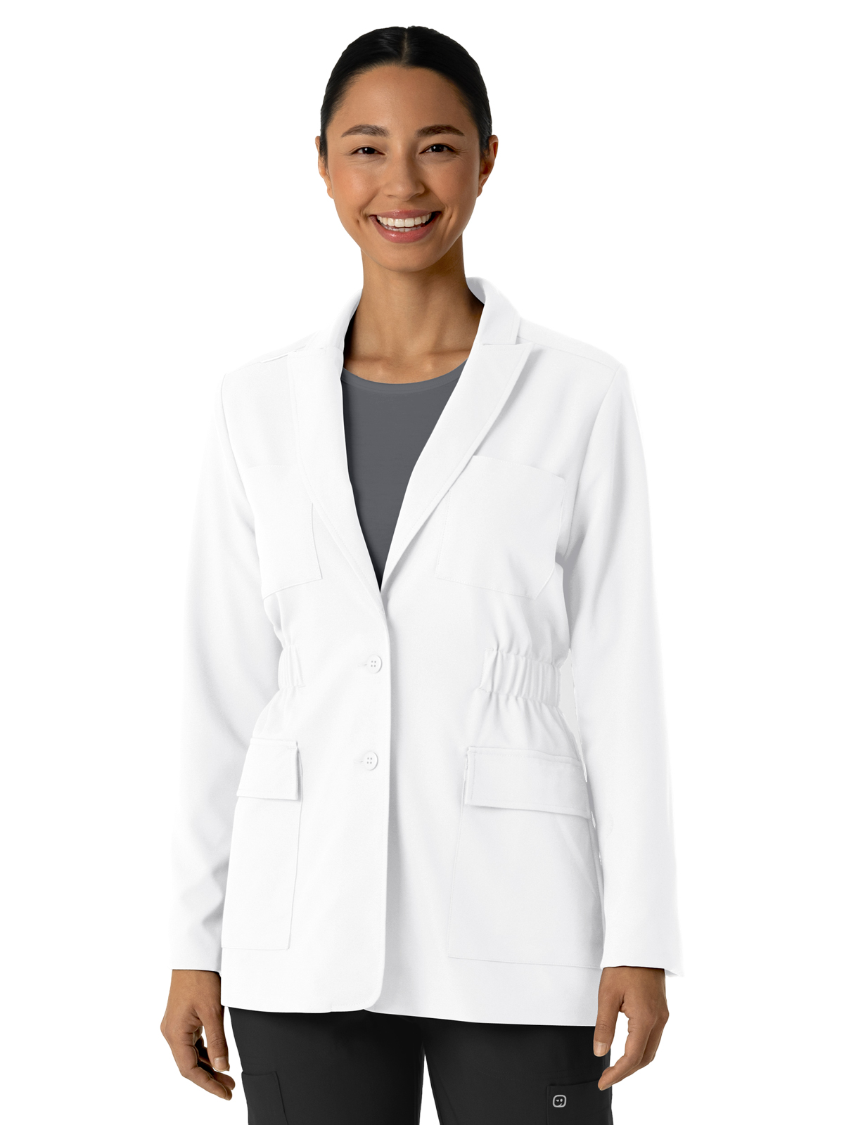 Wink 8166 Women's Blazer Short Lab Coat