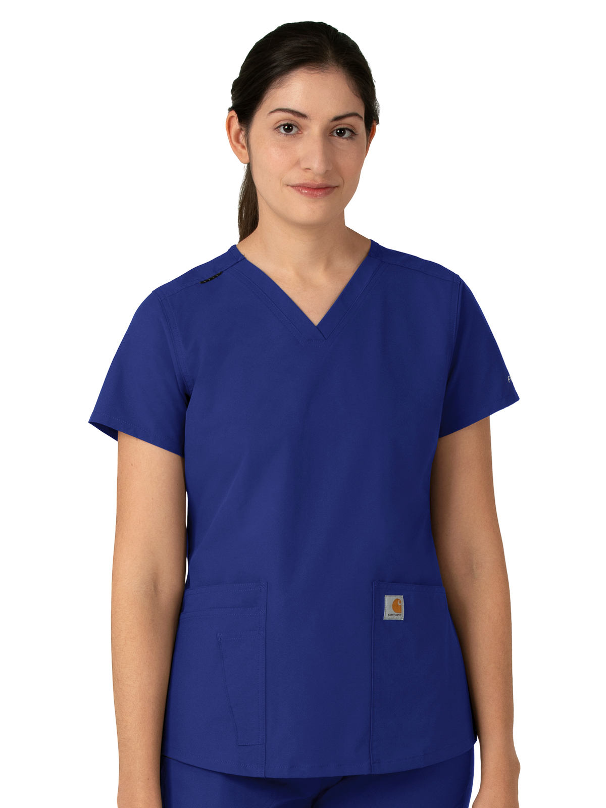 Carhartt Scrubs C12113 Women's Five-Pocket Modern Fit V-Neck Top