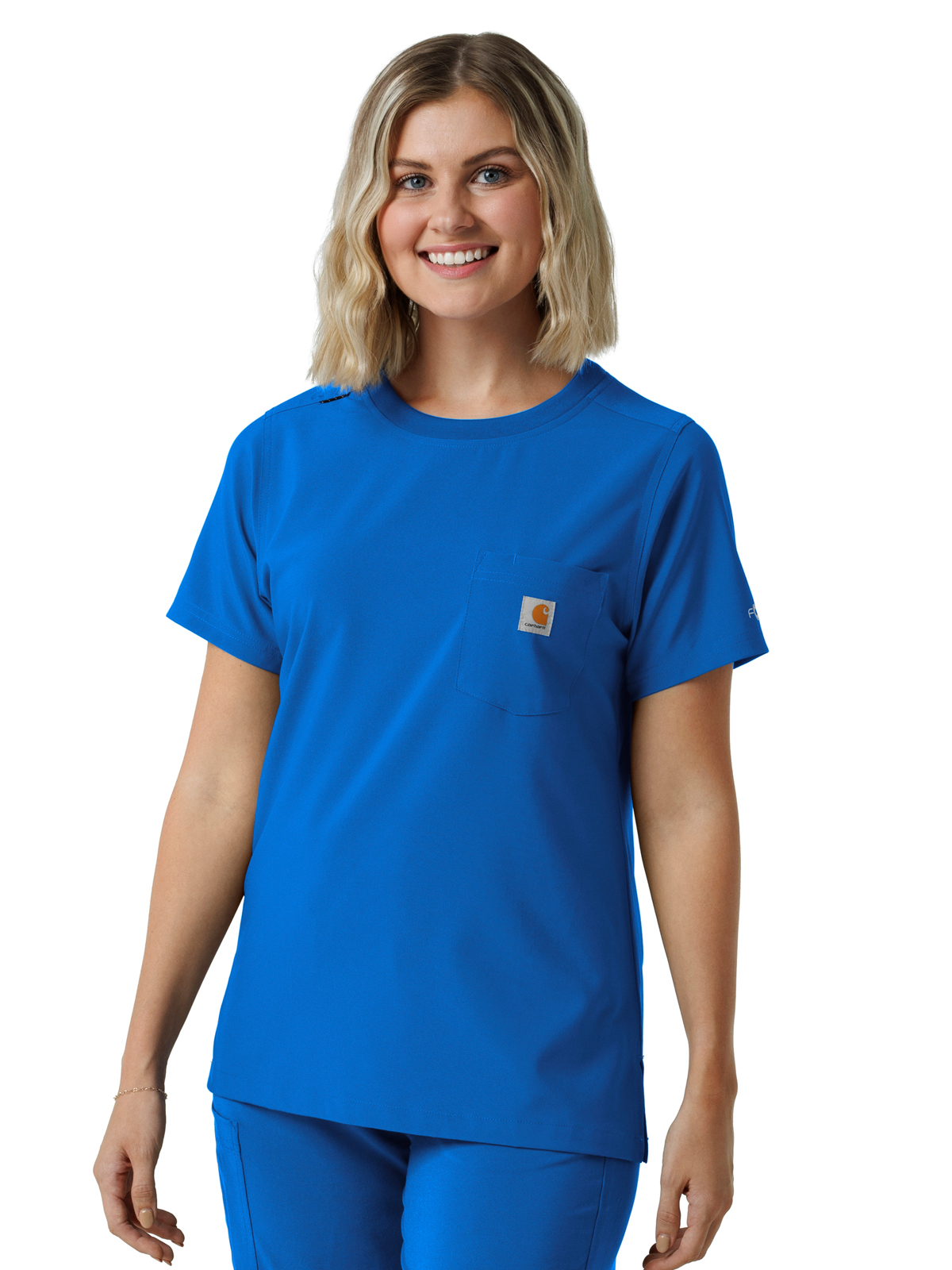 Carhartt Scrubs C13510 Women's One-Pocket Crew Neck Scrub Top
