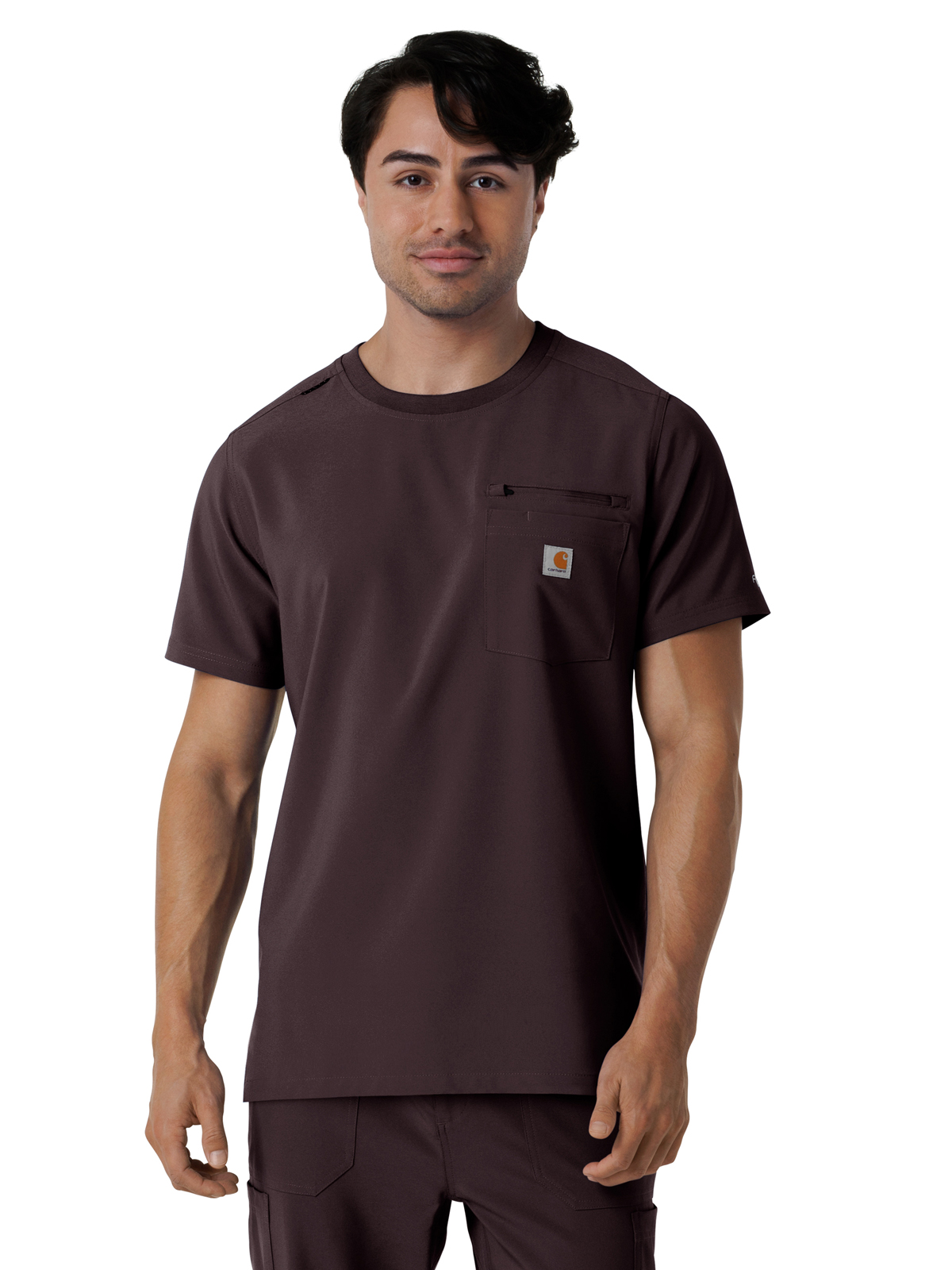 Carhartt Scrubs C16510 Men's Two-Pocket Crew Neck Scrub Top