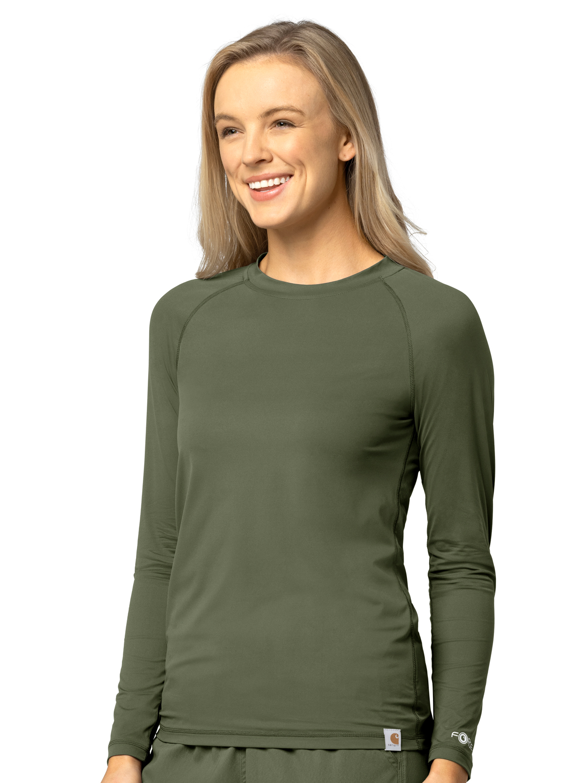 Carhartt Scrubs C31002 Women's Modern Fit Long Sleeve Tee