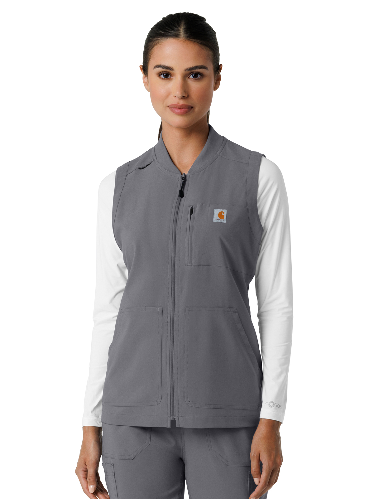 Carhartt Scrubs C82510 Women's Six-Pocket Lightweight Scrub Vest