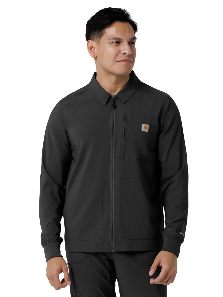 Carhartt Scrubs C86310 Men's Six-Pocket Lightweight Scrub Jacket