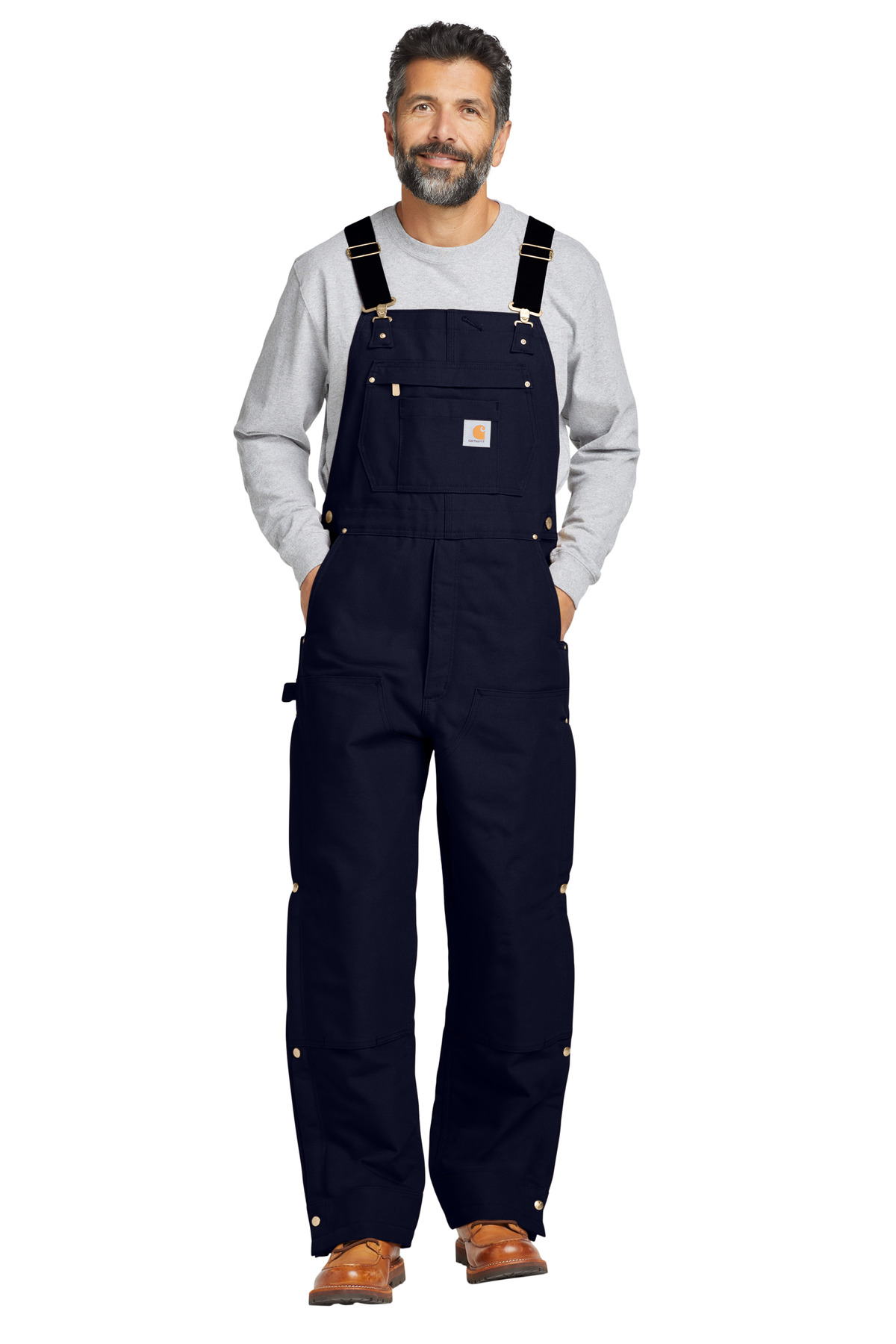 Carhartt Short Firm Duck Insulated Bib Overalls CTS106672