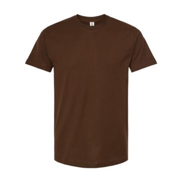 Tultex 202 Unisex Fine Jersey T-Shirt - 3XL - Brown