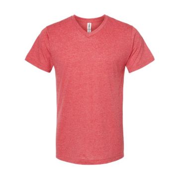Tultex 207 Unisex Poly-Rich V-Neck T-Shirt