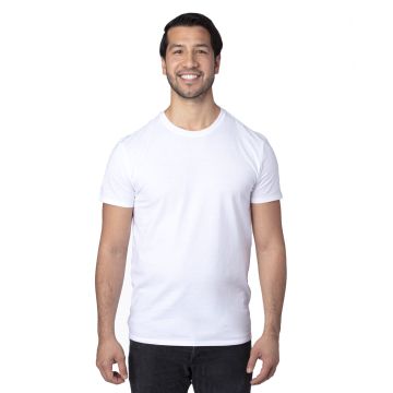 Threadfast Apparel 100A Unisex Ultimate CVC T-Shirt - WHITE