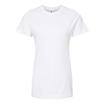 Tultex 216 Women's Fine Jersey Classic Fit T-Shirt - XL - White