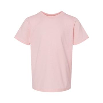 Tultex 235 Youth Fine Jersey T-Shirt - L - Pink