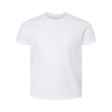 Tultex 235 Youth Fine Jersey T-Shirt - XL - White