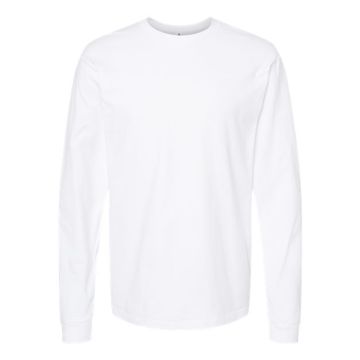Tultex 291 Unisex Heavyweight Jersey Long Sleeve T-Shirt - L - White