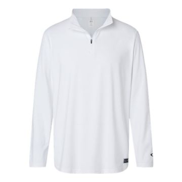 Oakley FOA402997 Team Issue Podium Quarter-Zip Pullover - 3XL - White