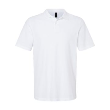 Gildan 64800 Softstyle® Adult Pique Polo - S - White