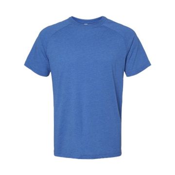Bella + Canvas 3201 Heather CVC Raglan Tee