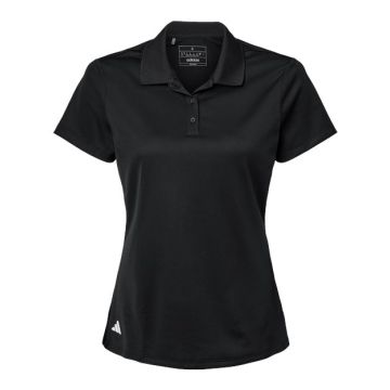 Adidas A431 Women's Basic Sport Polo - Black