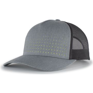 Augusta Sportswear 105P Perforated 5-Panel Trucker Snapback Cap