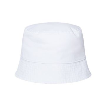 Atlantis Headwear POWELL Sustainable Bucket Hat - One Size - White