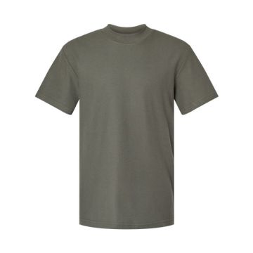 American Apparel 1PQ Pique Mockneck Tee