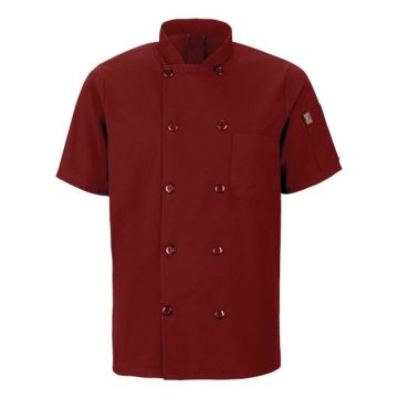 Chef Designs 046X Mimix Short Sleeve Coat with OilBlok
