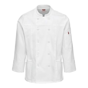 Chef Designs 053W Women's Deluxe Airflow Chef Coat - XS - White